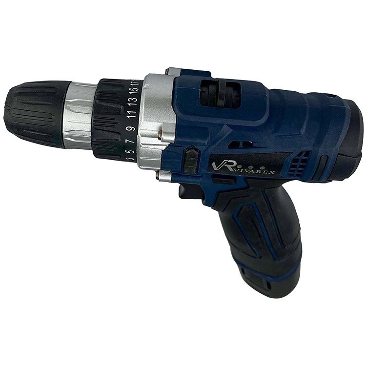دریل شارژی دو باتری با لوازم ویوارکس مدل VR1210-2A
