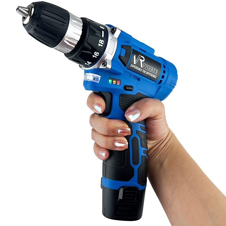 مجموعه 30 عددی پیچ گوشتی شارژی ویوارکس مدل VR12V-2A