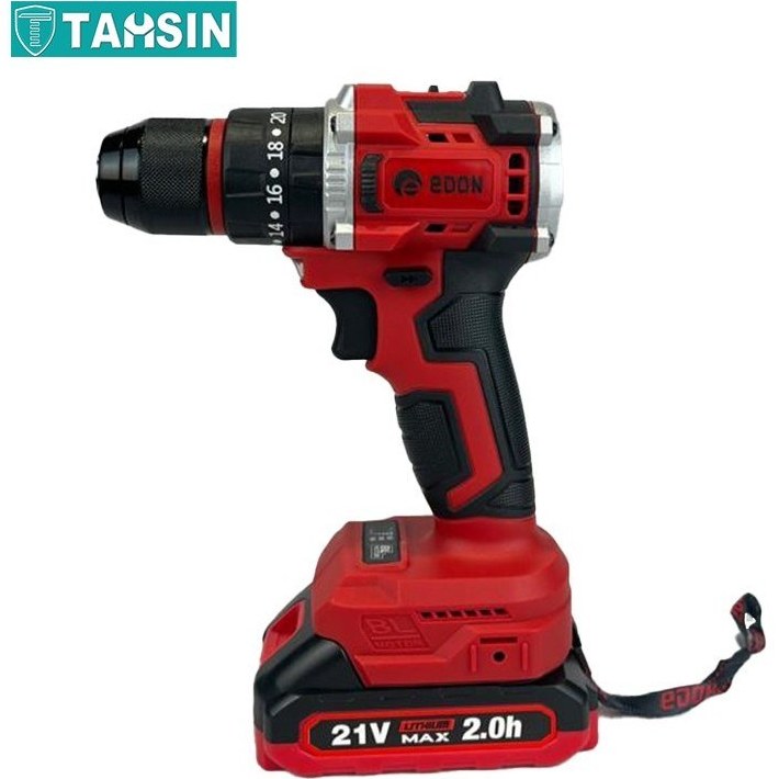 دریل شارژی چکشی 21ولت براشلس ادون مدل AD-21BL