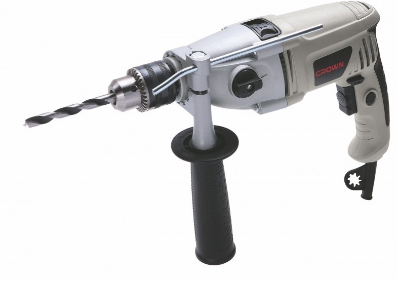 دریل گیربکسی برقی 13 میلیمتر 810 وات کرون مدل CT10067 ( سه نظام آچار خور )