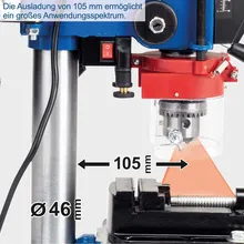 دریل ستونی 16 میلی متری 550 وات شپخ مدل 5906810901 - DP16VLS